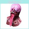 Latex Zombie Mask With Long Tongue For Halloween Cosplay Party Costume Accessory