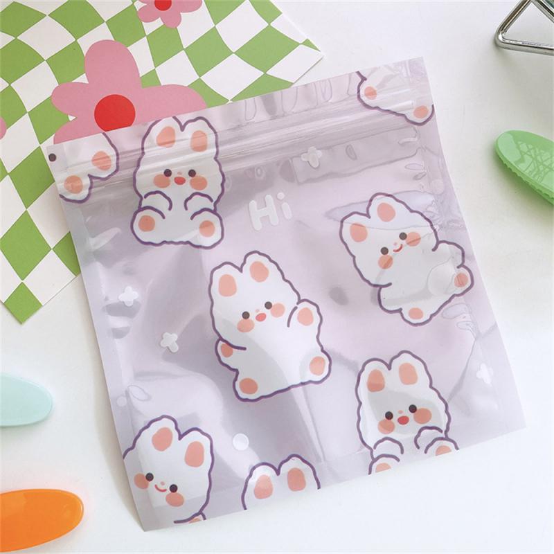 

Запечатанный пакет, милый и стильный, с принтом животных, высококачественная популярная корейская продукция, небольшой размер, сумка для закусок, маленькая сумка для пополнения запасов