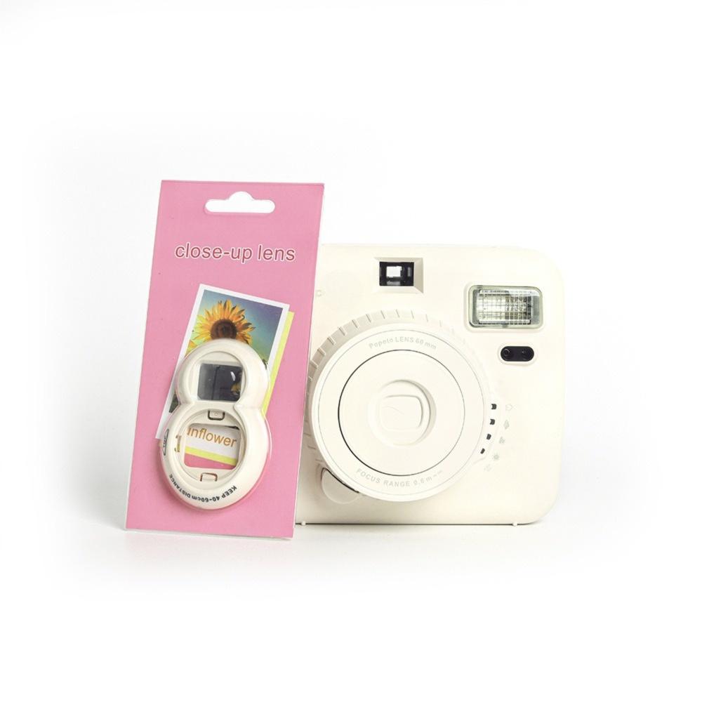 

Кільце-фільтр для селфі з PP матеріалу, допоміжний об єктивний аксесуар для об єктивів Instax Mini7+/7S/7C/8/9/popoto білий