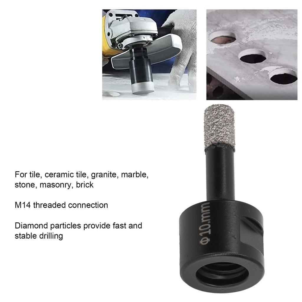   Dry Wet     Hole Saw Bit Robust Fast Stable Vacuum Brazing     Drill Bit