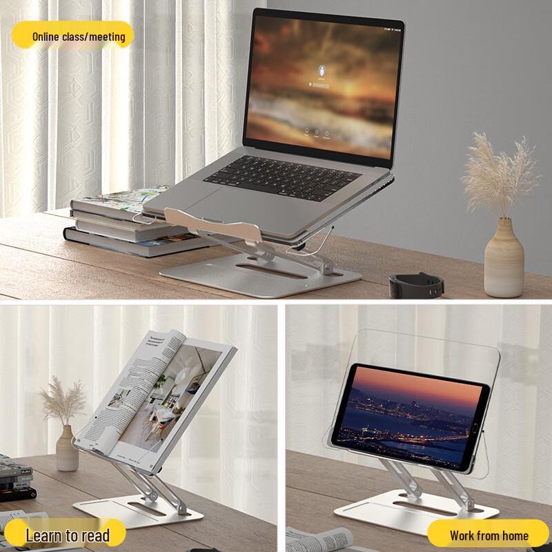 Ollymurs Adjustable Multi-functional Reading and Laptop Stand