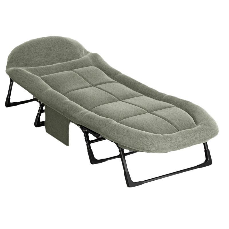 Cama de Descanso Portátil Dobrável: Cama de Solteiro e Cadeira de Lounge para Escritório, Exterior e Acampamento.