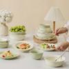 Underglaze Cream Style Tableware Dish Set Household Rice Bowl New Small Fresh New Value Rice Bowl Plate