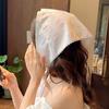 Multicolor Bowknot Hair Scarf Floral Patern Headscarf Sweet Hair Band  Travel Beach