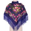 Foulard quadrato da donna 90x90 stile etnico - Fazzoletto da testa e scialle con stampa Xinjiang più venduto