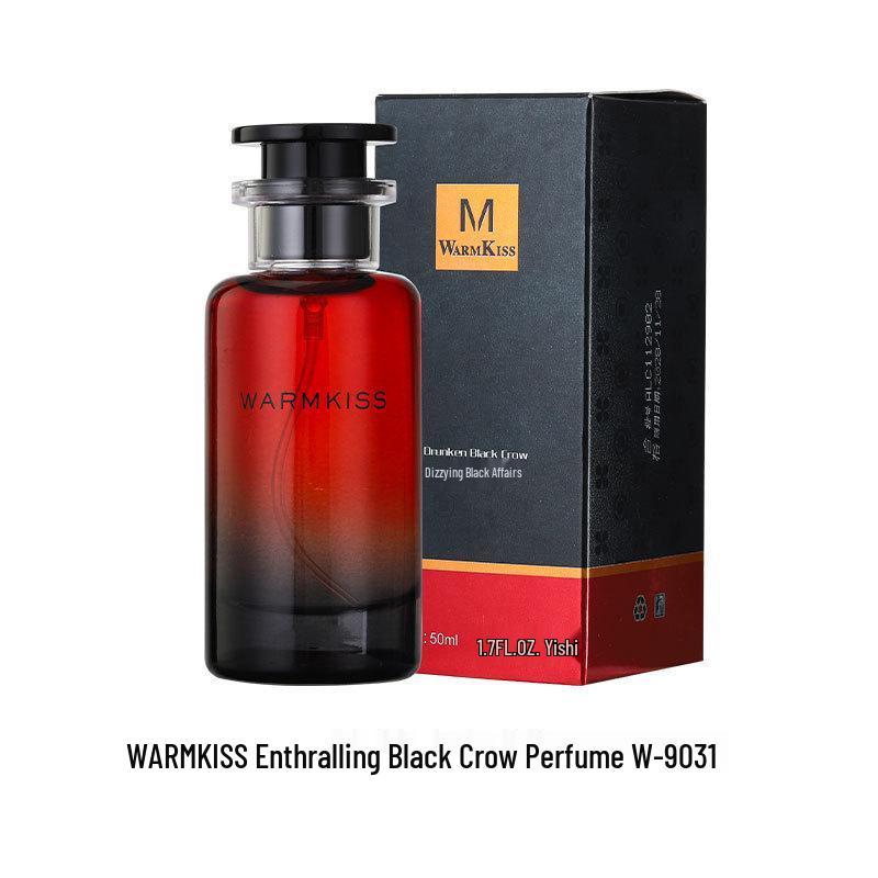 WARMKISS Black Crow Perfume: Long-Lasting Unisex Fragrance with Gourmand Oriental Notes.