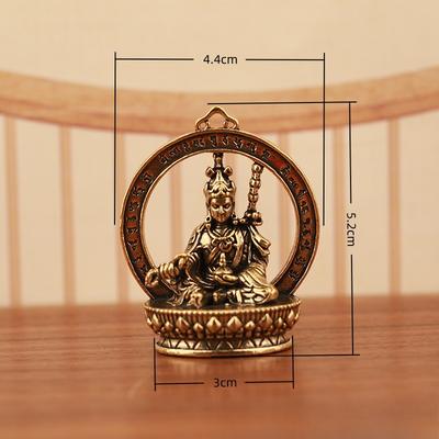 Figure Home Decor Tibetan Style Yaqing Lotus, Lotus, Peanut, Dashi Pendant, Buddha Statue, Home and Office Decoration