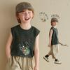 Boys' Pure Cotton Sleeveless T-Shirt