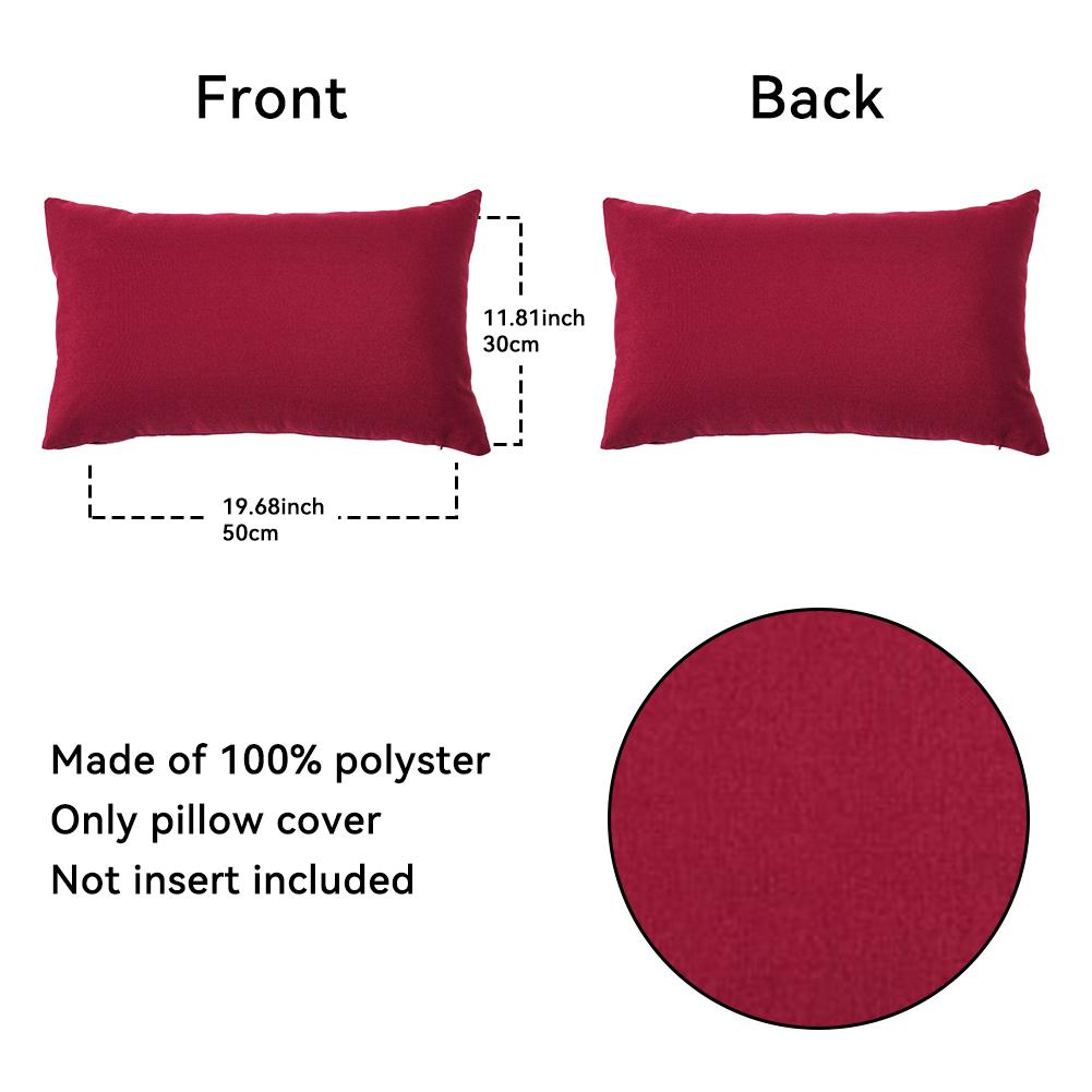 1PC Bestseller Series Red Cushion Cover Plaid Stripe Back Pillowcase Office Hotel Homestay Decor Christmas Decoration Nuan Series