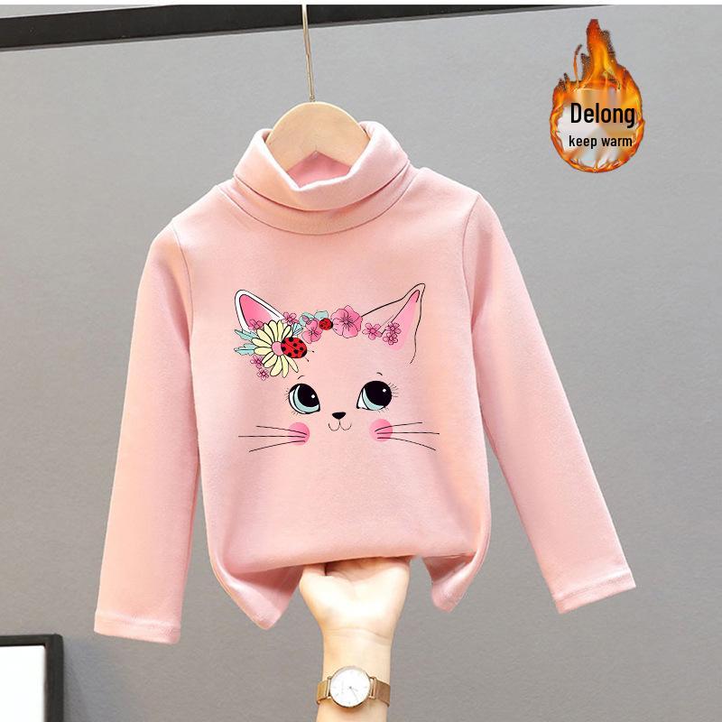 Children's Warm Base Layer Top for Boys and Girls - Thick, Versatile Long-Sleeved for Autumn/Winter