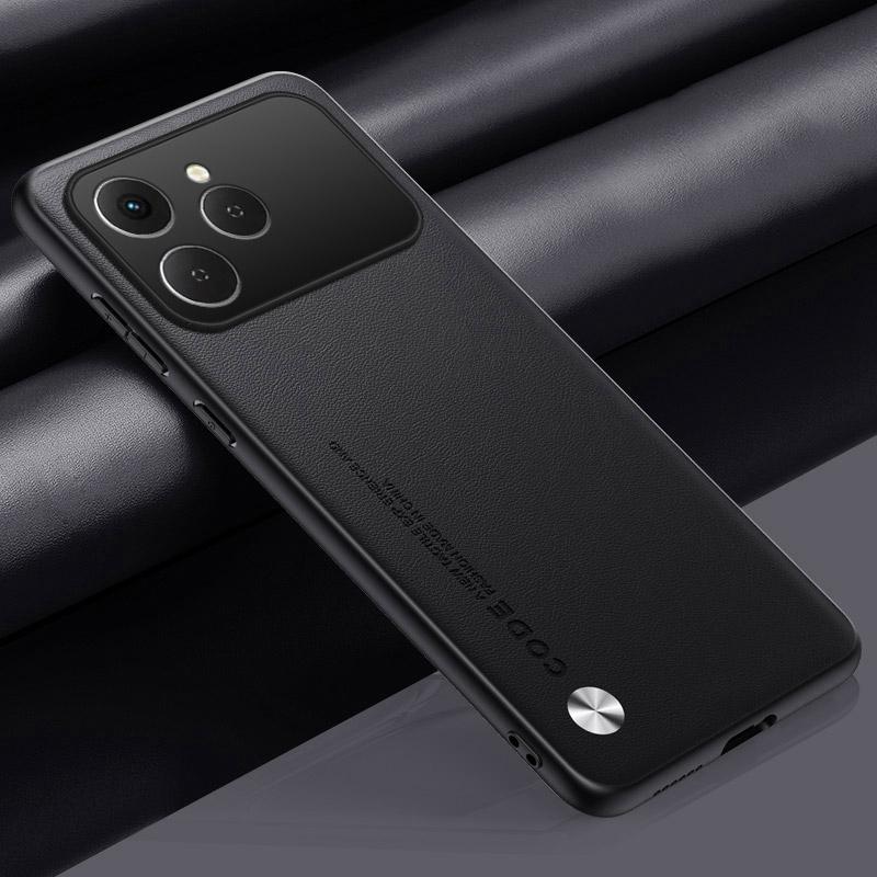Luxury PU Leather Case For Tecno Spark 40 4G Back Cover Silicone Shockproof Full Protection Phone Case For Tecno Spark40 Coque