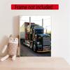 Kenworth 5D Diamond Painting Round Diamond Rhinestones Mosaic Diamond Embroidery Wall Paintings Rhinestones Gift Frameless