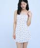 Kyuliti C Flower Frill Sleeveless Mini Dress_Ivory