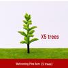 Welcoming Pine Tree Sand Table Model Landscape Accessories