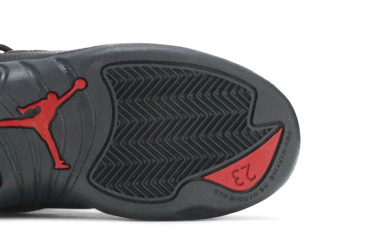 Kids' Sneakers Jordan 12 Retro Reverse Flu Game (PS) Varsity Red/Black