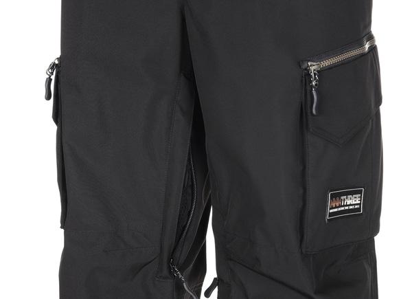 Ensseuli 2324 Nnn - Wide23 Cago Style - Pants - Black ( Unisex Snowboard Pants )