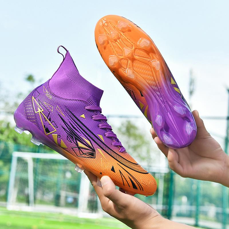 World Cup Ronaldo's New Football Shoes TF Broken Nails AG Long Nails Youth Student Grass Training Shoes