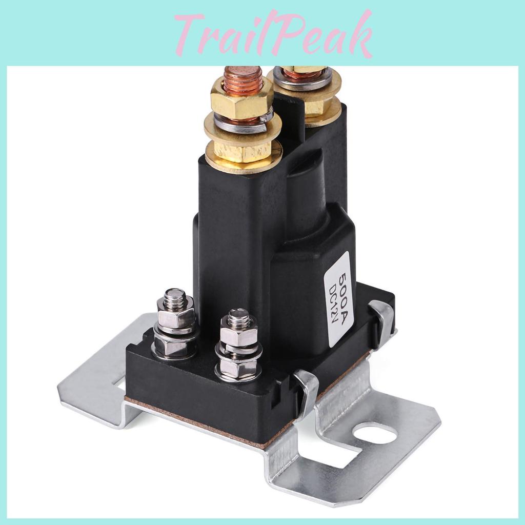 Starter 500a Current Relay High Dc 12v Spst Auto Start Contactor