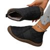 Winter New High-top Cotton Shoes Soft Sole Non-slip Piled Thickened Lightweight One-pedal Casual Warm Cotton Boots