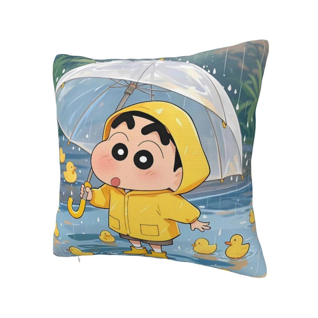 Pillow Cover Crayon Shin-Chans Graphic Cushion Cover Fashion Pillow Case For Sofa Home Decorative Pillowcases