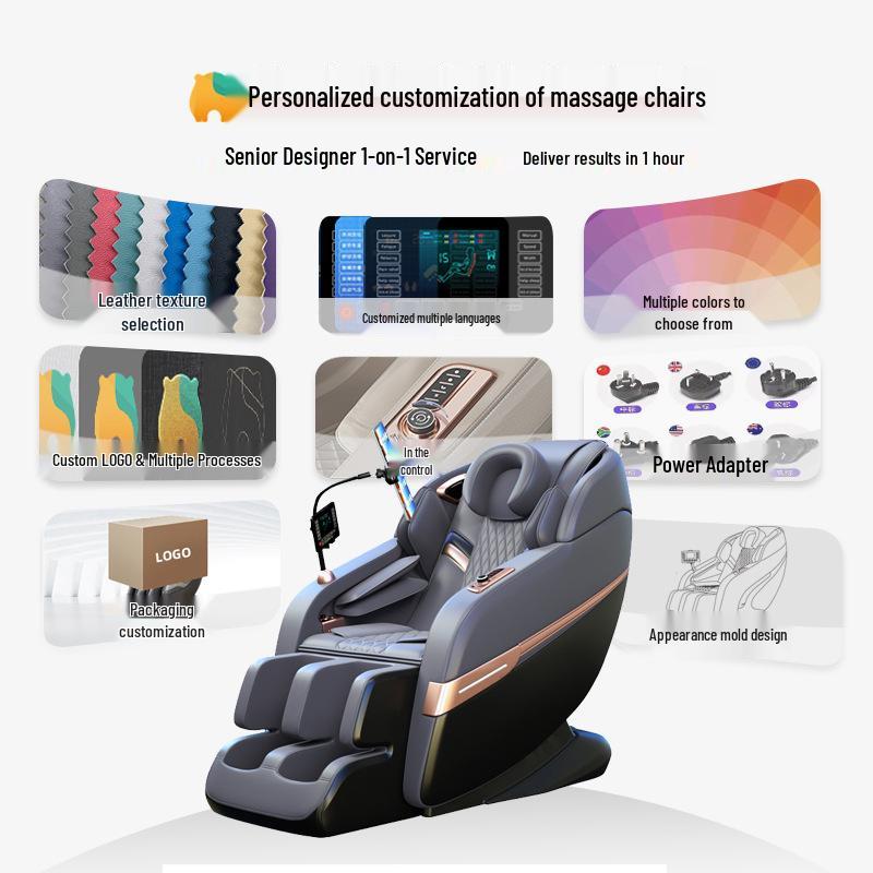 AUX Full-Body Automatic Smart Massage Chair - Luxury Multi-functional Home Relaxation