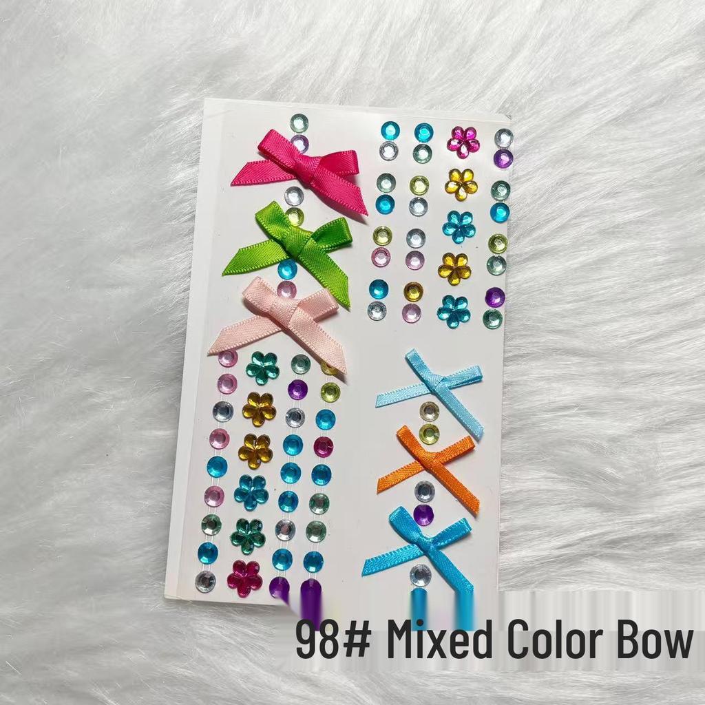 Children's Cartoon Crystal Gem Rhinestone Stickers - Decorative Diamond Decals for Toys & Stage Performance