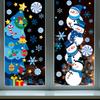 Christmas Decorations Holiday Party Decoration Window Stickers Pvc Static Stickers Window Decorations