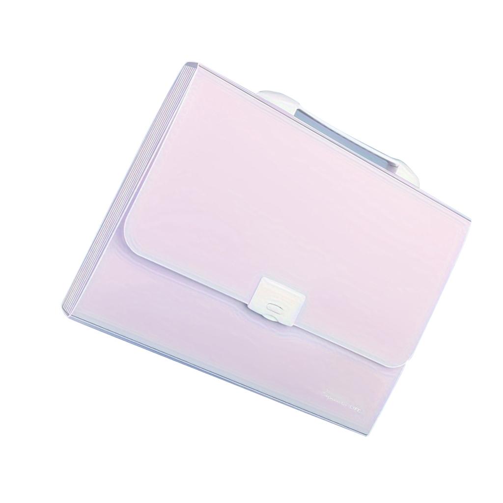 Accordian File Folder Organizer 13 Pockets Expanding File Case with Handle Waterproof Cover A4 Lette