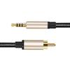 RCA to 3.5mm Cable Male RCA to AUX Cable Braided to RCA Stereo Cable RCA Cable