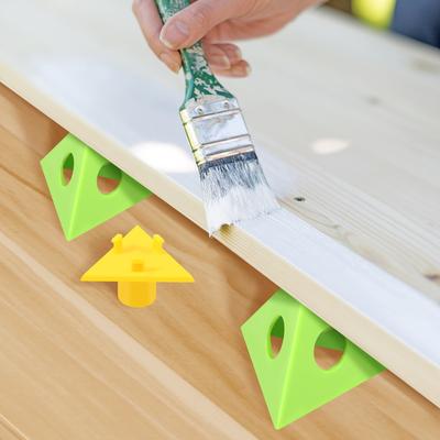 6/50 Stück Malerpyramidenständer, Türständer zum Lackieren, Türlackierständer, Farbpyramiden, Leinwandständer für Pouring-Malerei