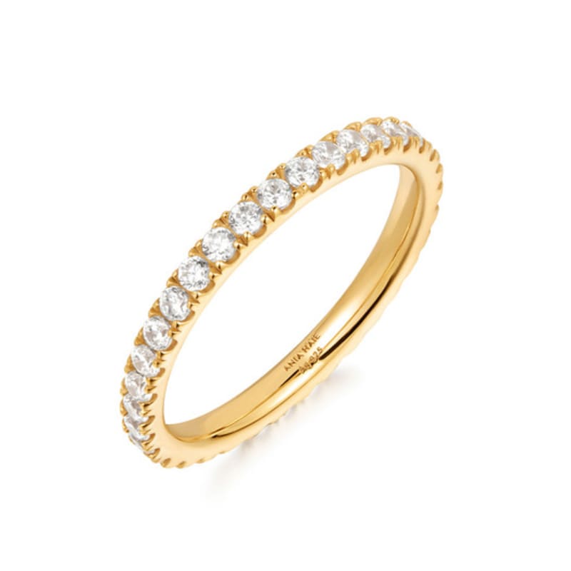

ANIA HAIE Pave Setting 925 Silver Ring R057-01G No. 12