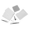 Kit de Herramientas para Espécimen Kit Completo de Herramientas para Hacer Espécimen Suministros para Colección de Entomología con Tablero de Alfileres de Espuma Transparente