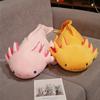 Big Size Kawaii Colorful Axolotl Plush Toy Stuffed Ambystoma Simulation Salamander Fish Appease Pillow Creative Cushion Gift