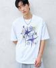 GAKKAI UNIONS Star Scribble Short Sleeve T-Shirt White