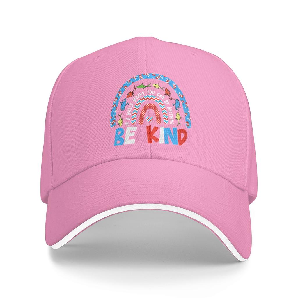 Autism Awareness Be Kind Why Fit In Doctor Teacher Cat Casual Baseball Cap Spring Trucker Hat Unisex Classic Baseball Caps