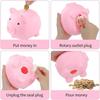 Pig Shaped Piggy Bank - Beautiful Piggy Bank - Souvenir Decoration: The Best Gift for Family and Friends In Pink