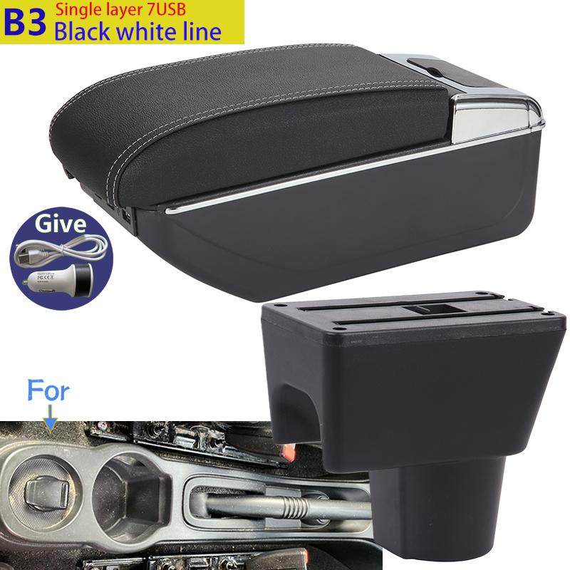 For Renault Duster Armrest For Nissan Terrano 3 Renault Duster Oroc 2012-2018 Car Armrest Box Storage Box Parts Car Accessories