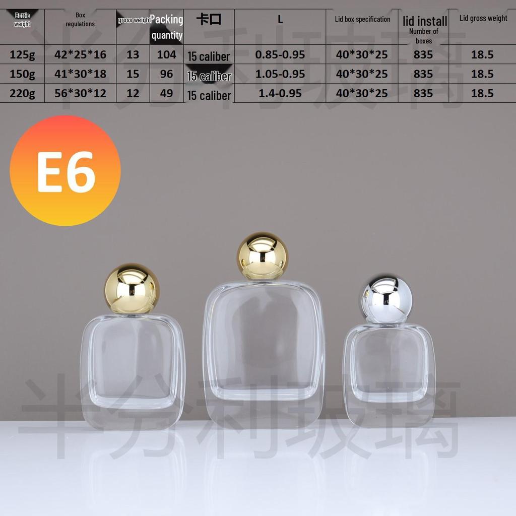 Bayonet Spot Glass Perfume Spray: Refillable 30ml 50ml 100ml Portable Sample Bottles
