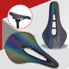 Comfortable Bicycles Cushion PU Leather Bike Saddles Seat Pad Shockproof Bike Cushion for Mountain Exercise Bike
