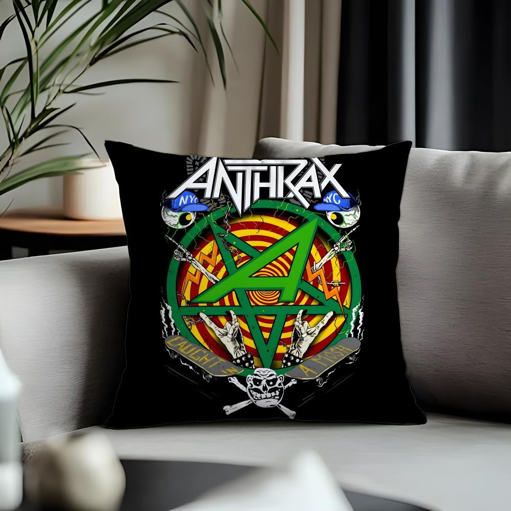 Fashion Aanthraxiou Cushion Cover Antidustmite Pillowcase Invisible Zipper Silky Short Plush Sofa Cushion Cover