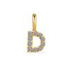 Minimalist Rhinestone Letter Pendant 26 Alphabet Charms For DIY Necklace Bracelet Personalized Jewelry Accessory