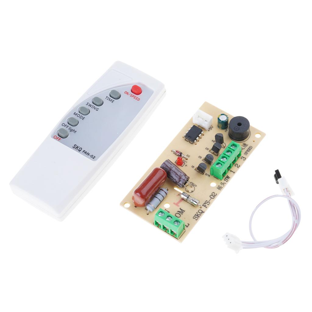 Replacement Power Board Fan Control Board Home Appliance Repair Part Circuit Board Repair Set PCB Texture for Fan