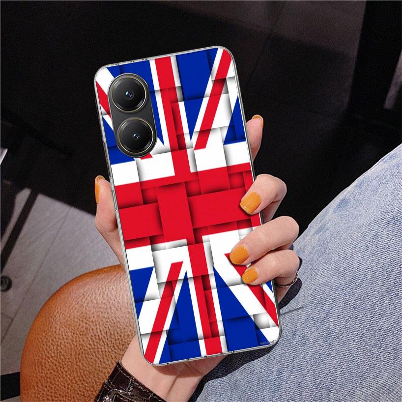 Union Jack England UK Flag Phone Case For Xiaomi Poco X7 X6 X5 Pro F7 Ultra Redmi 15C 15 13C 13 12C 12 10 10A 10C 9 9A 9C 9T Cov