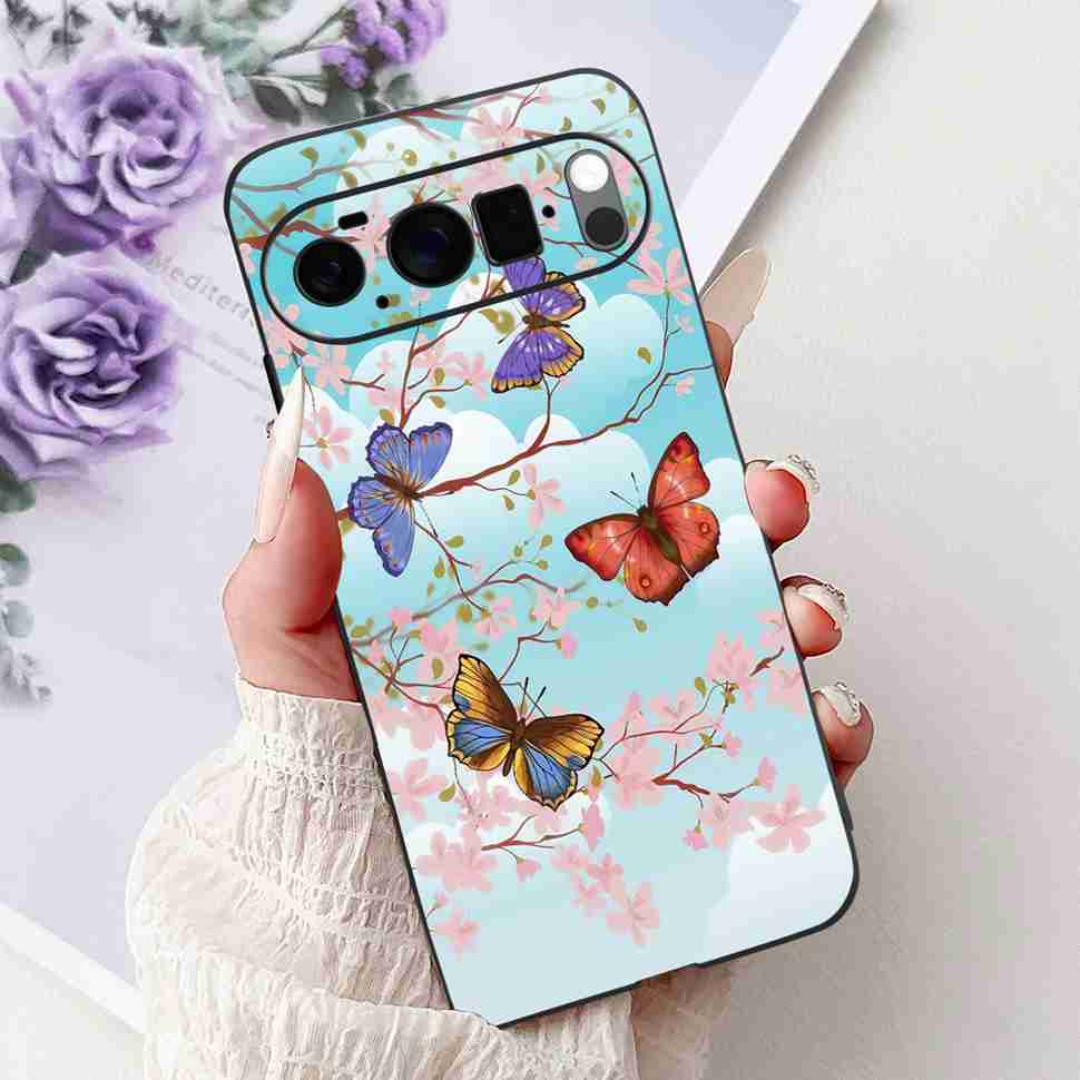 For Google Pixel 10 Pro Case Luxury Painted Covers 6.3" Soft Silicone Phone Case For Google Pixel 10 Pixel10 Pro Back Cover Capa