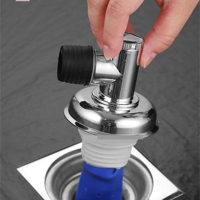 Waschmaschine Bodenablaufadapter Anti-Überlauf Badezimmerrohr Kanalisationsanschluss Geschirrspüler Ablauf Deodorant Dichtringadapter