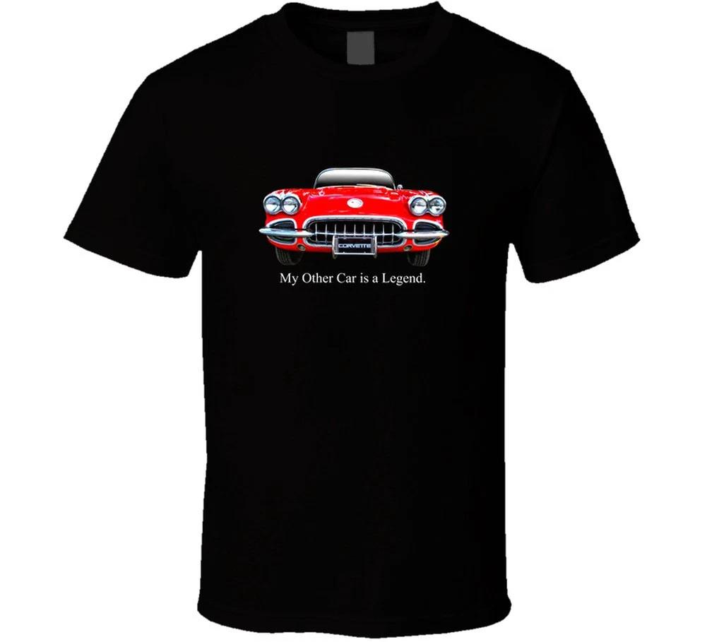 My Other Car Is A Legend Funny Red C1 Vette Classic Vintage Sports Car T Shirt S