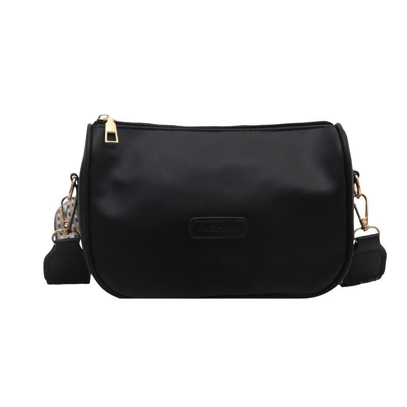 New Women's Bag Summer Comfortable Wide Shoulder Strap Casual Solid Color Light Shoulder Underarm Bag Messenger Bag Women