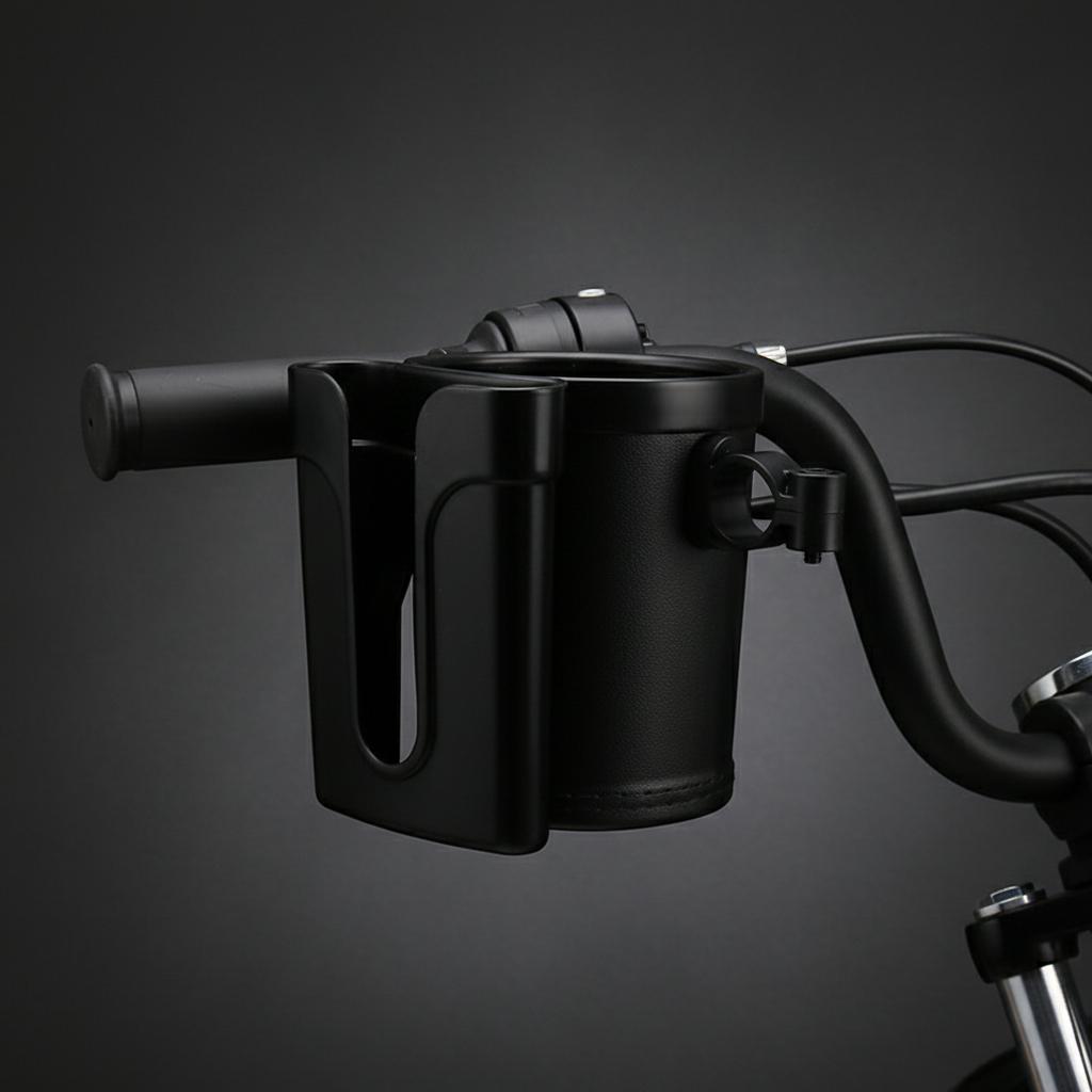 Universal Bike Water Bottle Holder for Mountain Bikes and Electric Motorcycles Durable ABS Plastic Easy Install