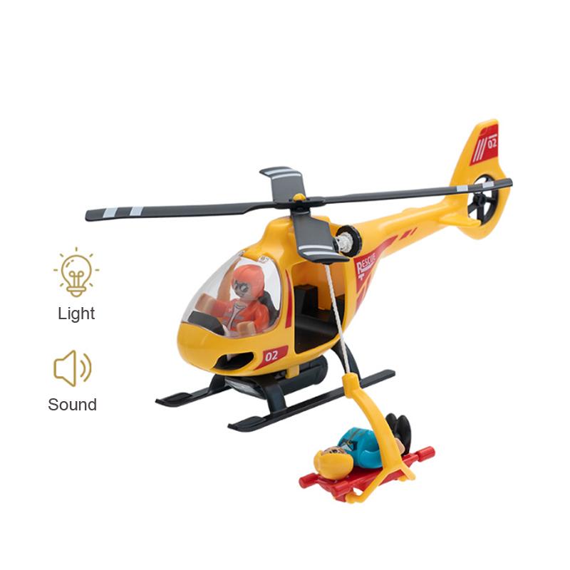 New Multifunctional Magnetic Car Ambulance Police Car Compatible with Thomas Wooden Track Train Toys For Kids