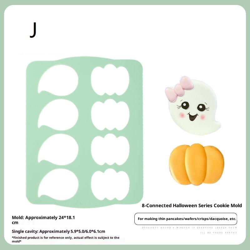 1Pcs Japanese Cookie Mold Silicone Cookie Mold Dacquoise Mold Chocolate Cake Decorating Kitchen Accessories Tool